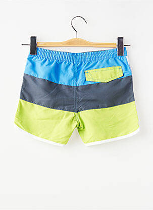 Short de bain fermeture liens à nouer vert MONDACA garçon