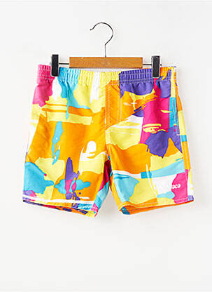Short de bain imprimé fantaisie orange MONDACA garçon