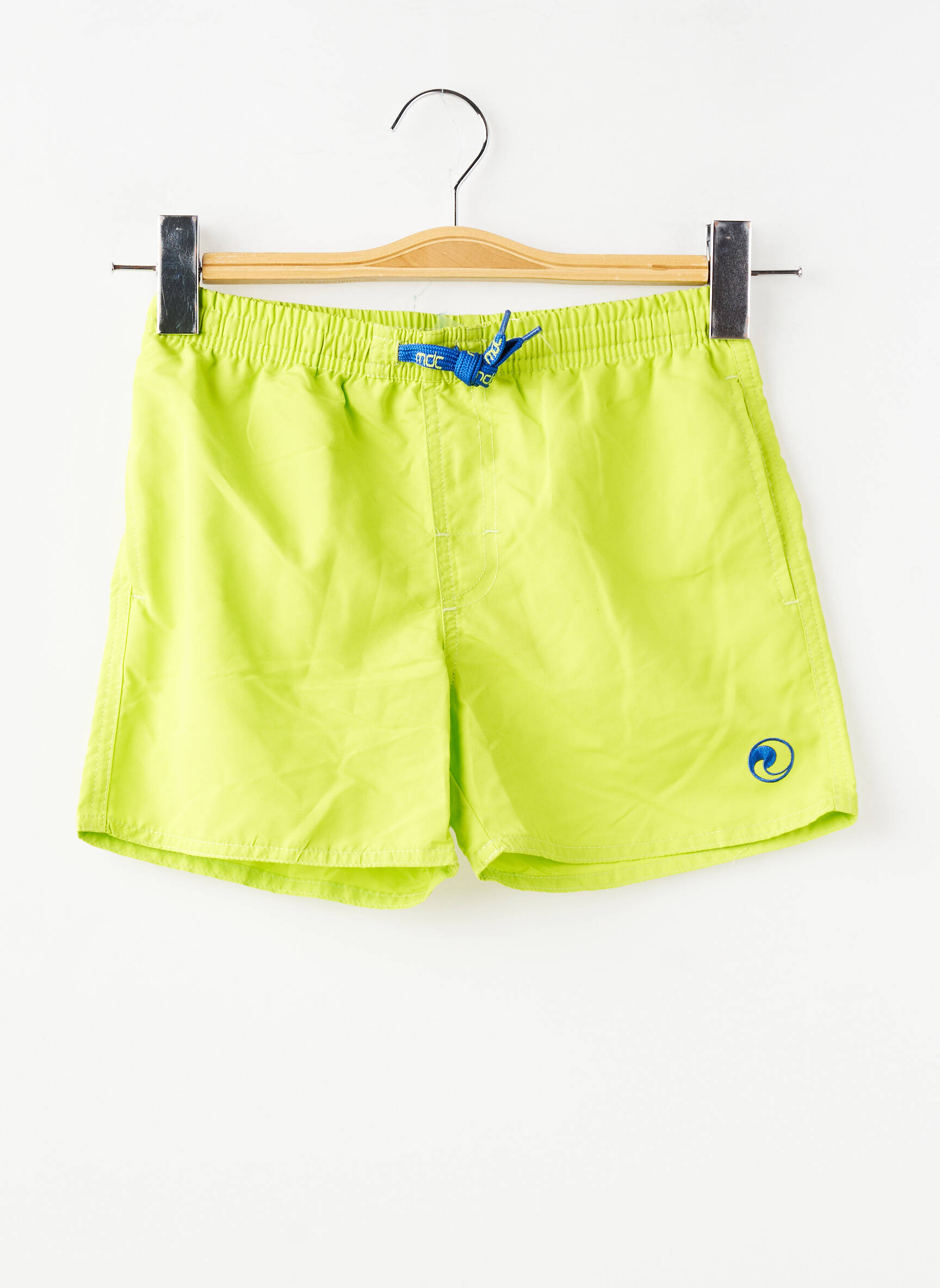 Short de bain fermeture liens à nouer vert MONDACA garçon