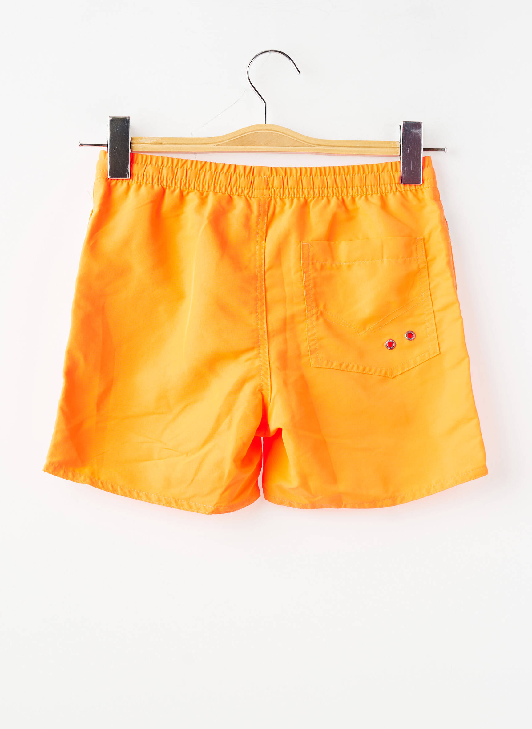 Short de bain fermeture liens à nouer orange MONDACA garçon