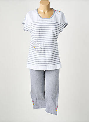 Pyjama manches courtes gris ROSE POMME femme