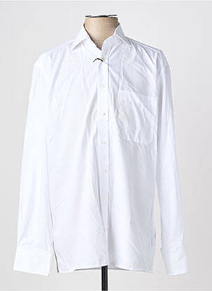 Chemise manches longues poches blanc ETERNA homme