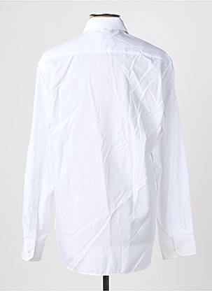 Chemise manches longues poches blanc ETERNA homme