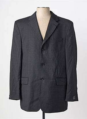 Blazer coupe cintrée noir LUC SAINT ALBAN homme