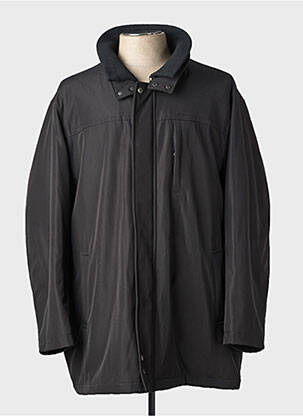Doudoune poches sans capuche noir LUIGI MORINI homme