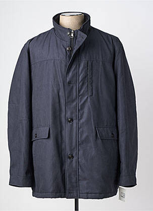 Doudoune poches sans capuche bleu CASUAL SPIRIT homme