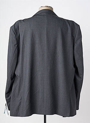 Blazer tissage chiné gris LUIGI MORINI homme