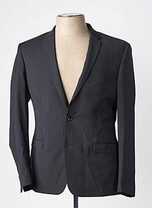 Blazer coupe cintrée noir KAMAO homme