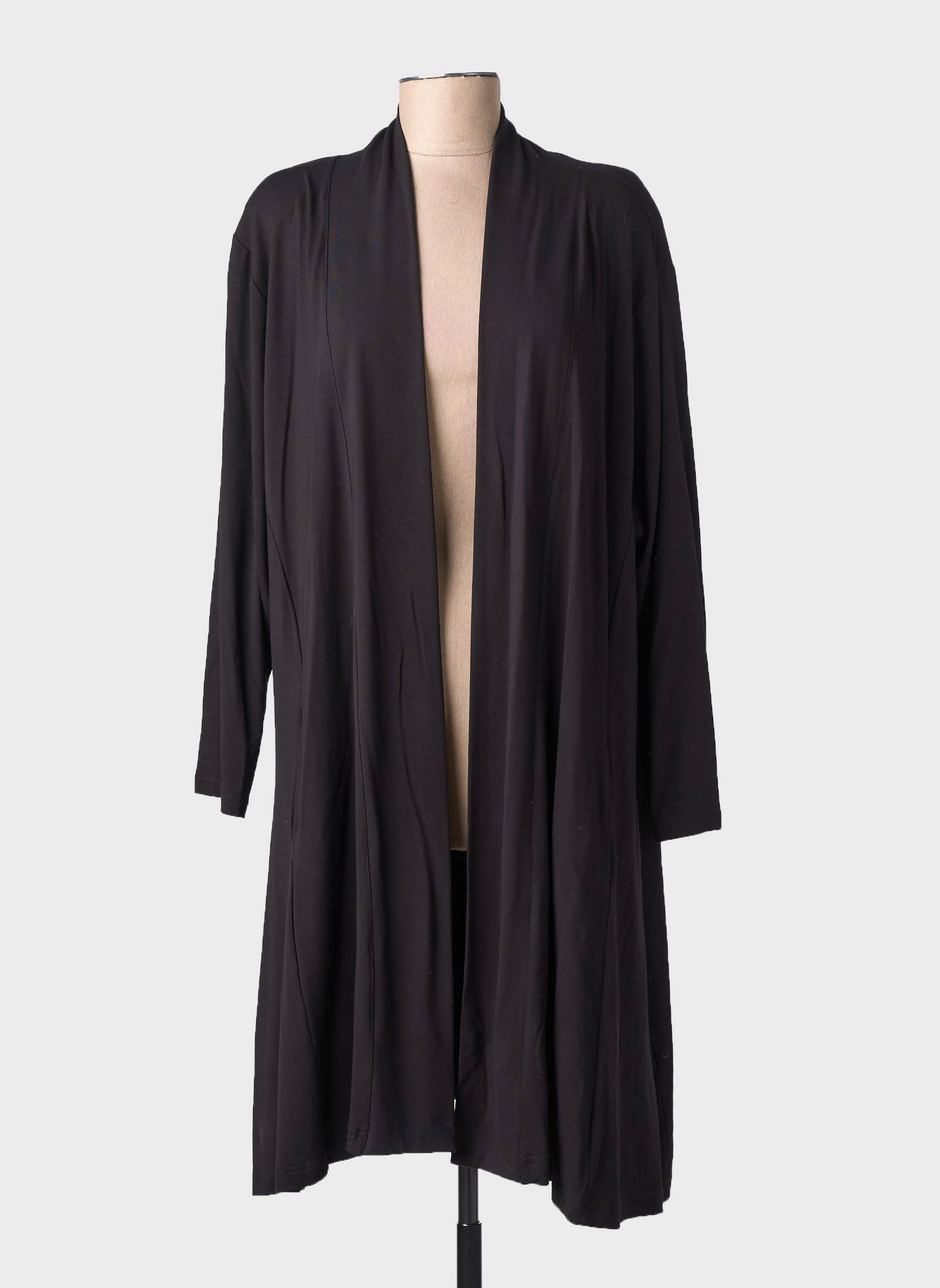 Gilet manches longues stretch noir OLIVER JUNG femme