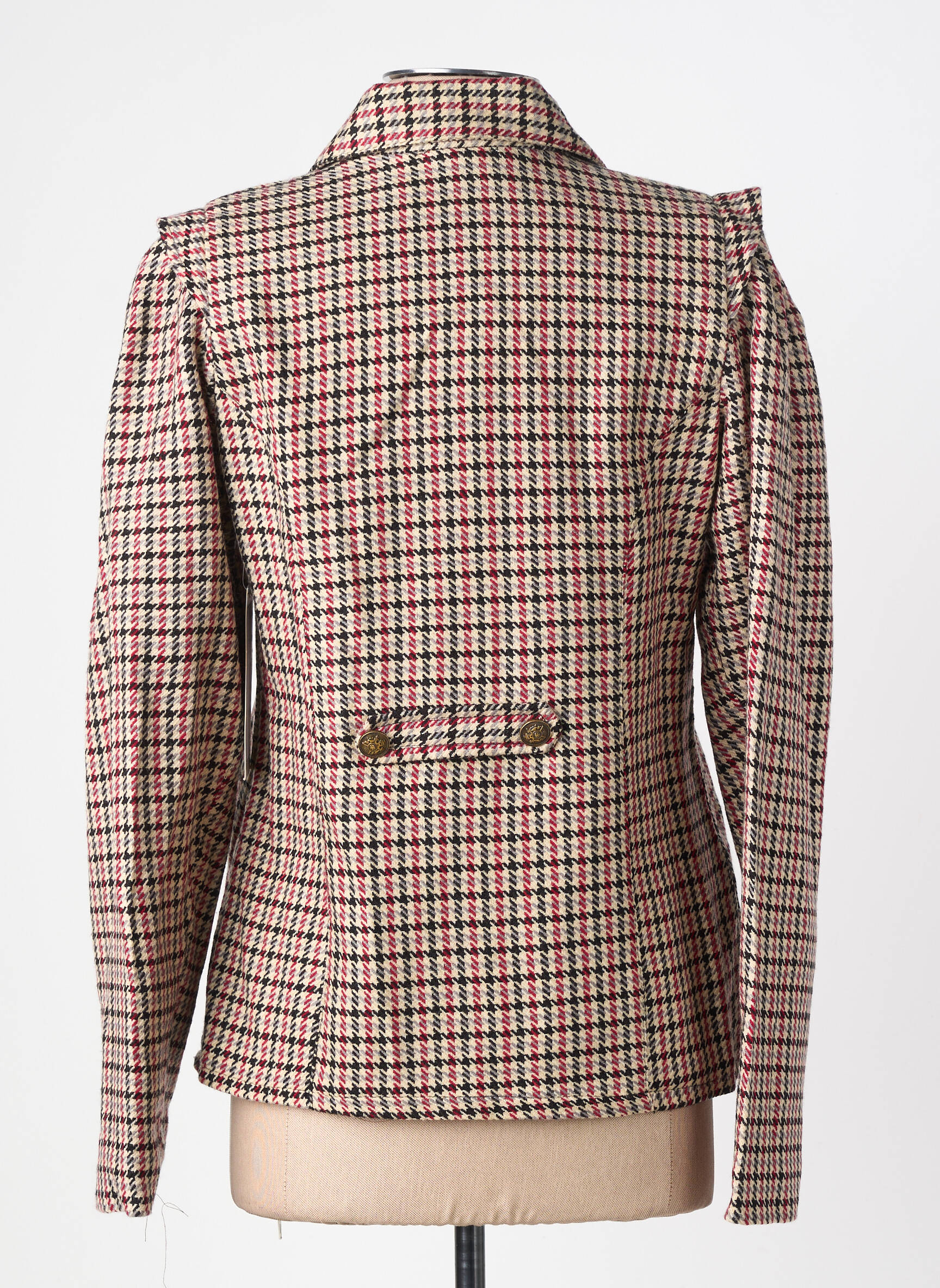 Veste chic poches rouge AGATHE & LOUISE femme