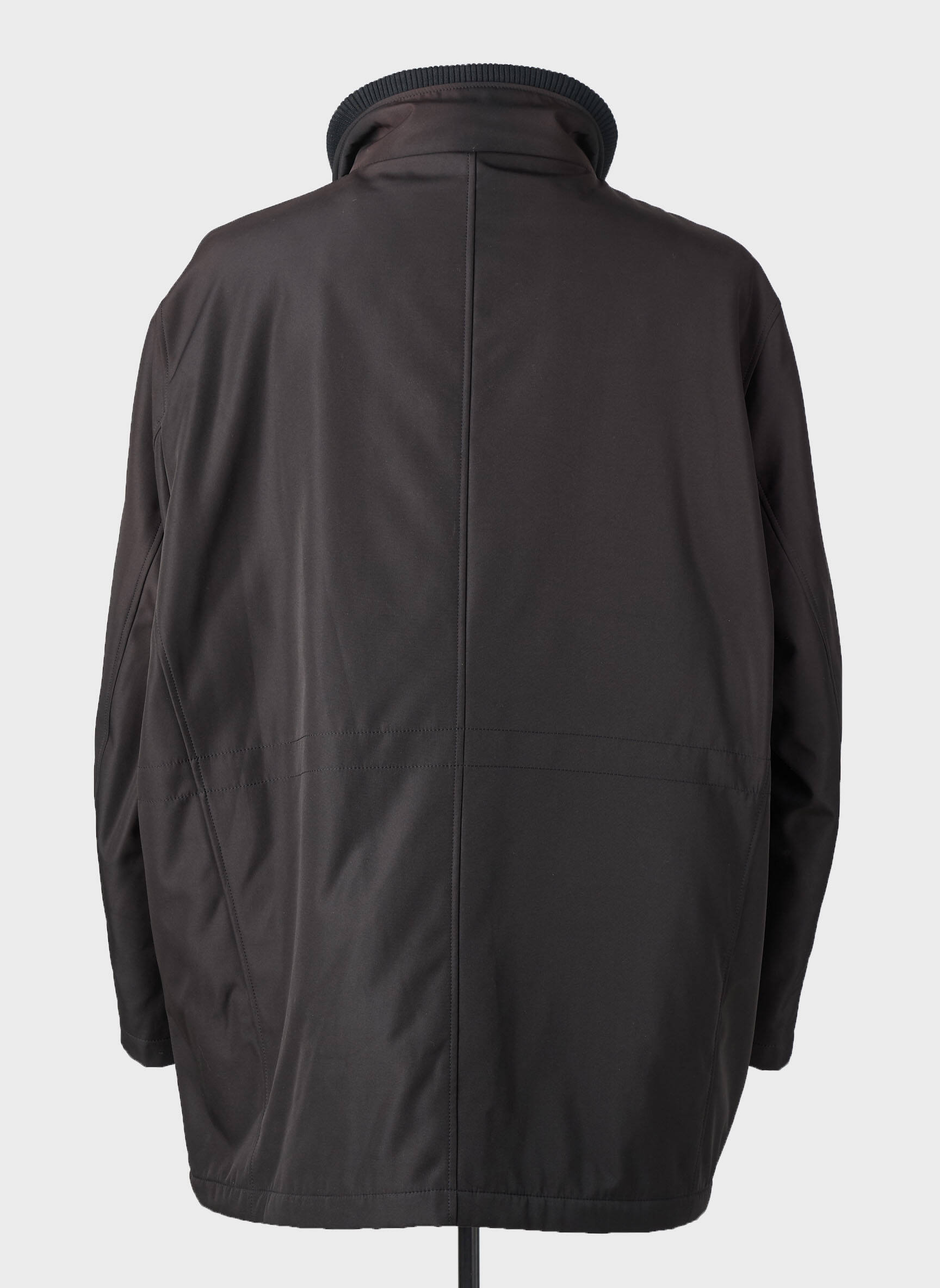 Doudoune poches sans capuche noir LUIGI MORINI homme