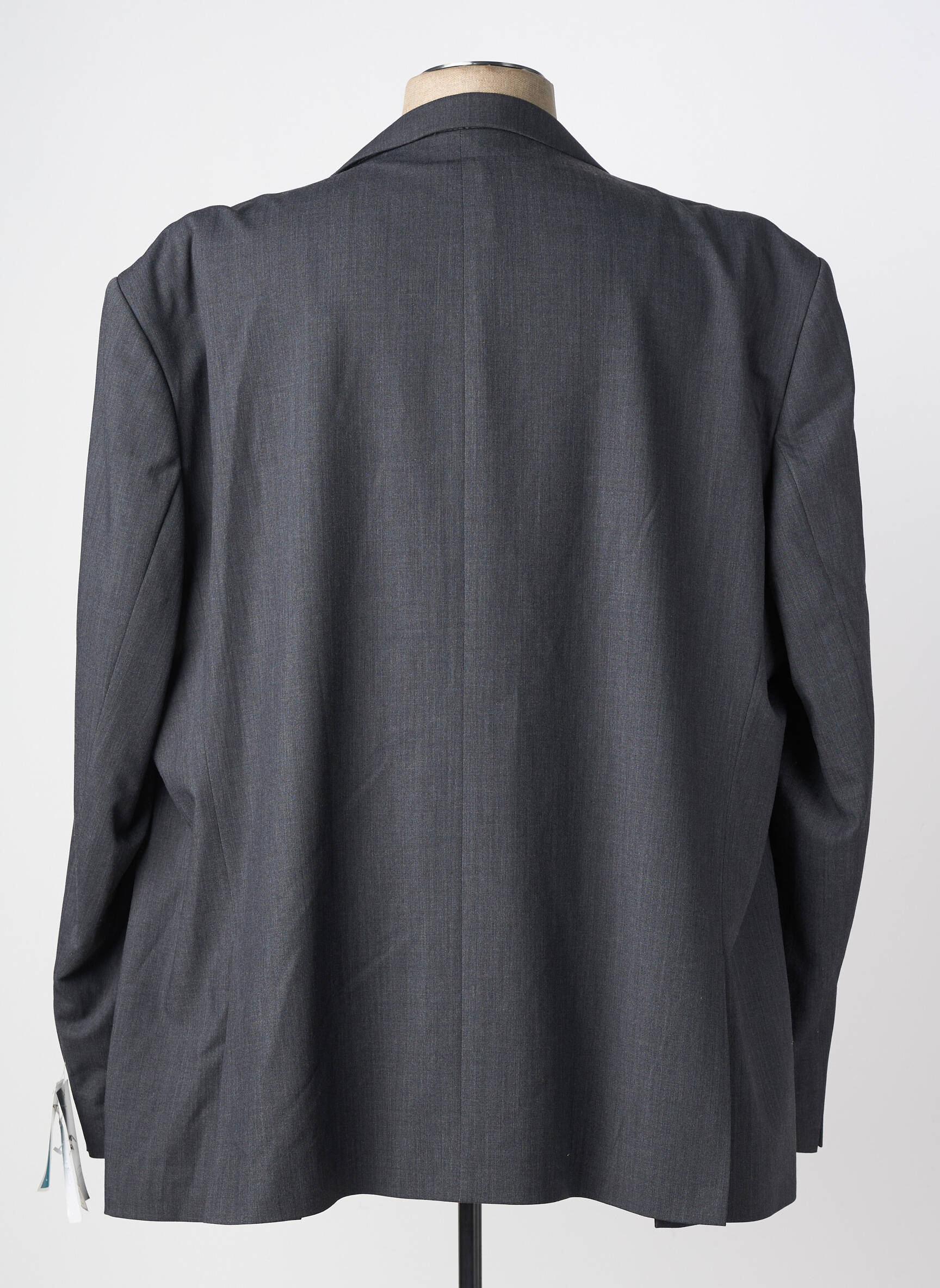 Blazer tissage chiné gris LUIGI MORINI homme