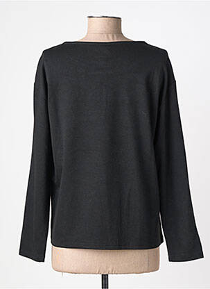 T-shirt manches longues manches longues noir BARBARA LEBEK femme