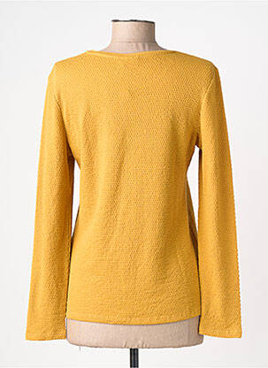 T-shirt manches longues manches longues jaune BARBARA LEBEK femme