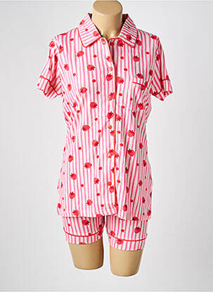 Pyjama manches courtes rose ROSE POMME femme