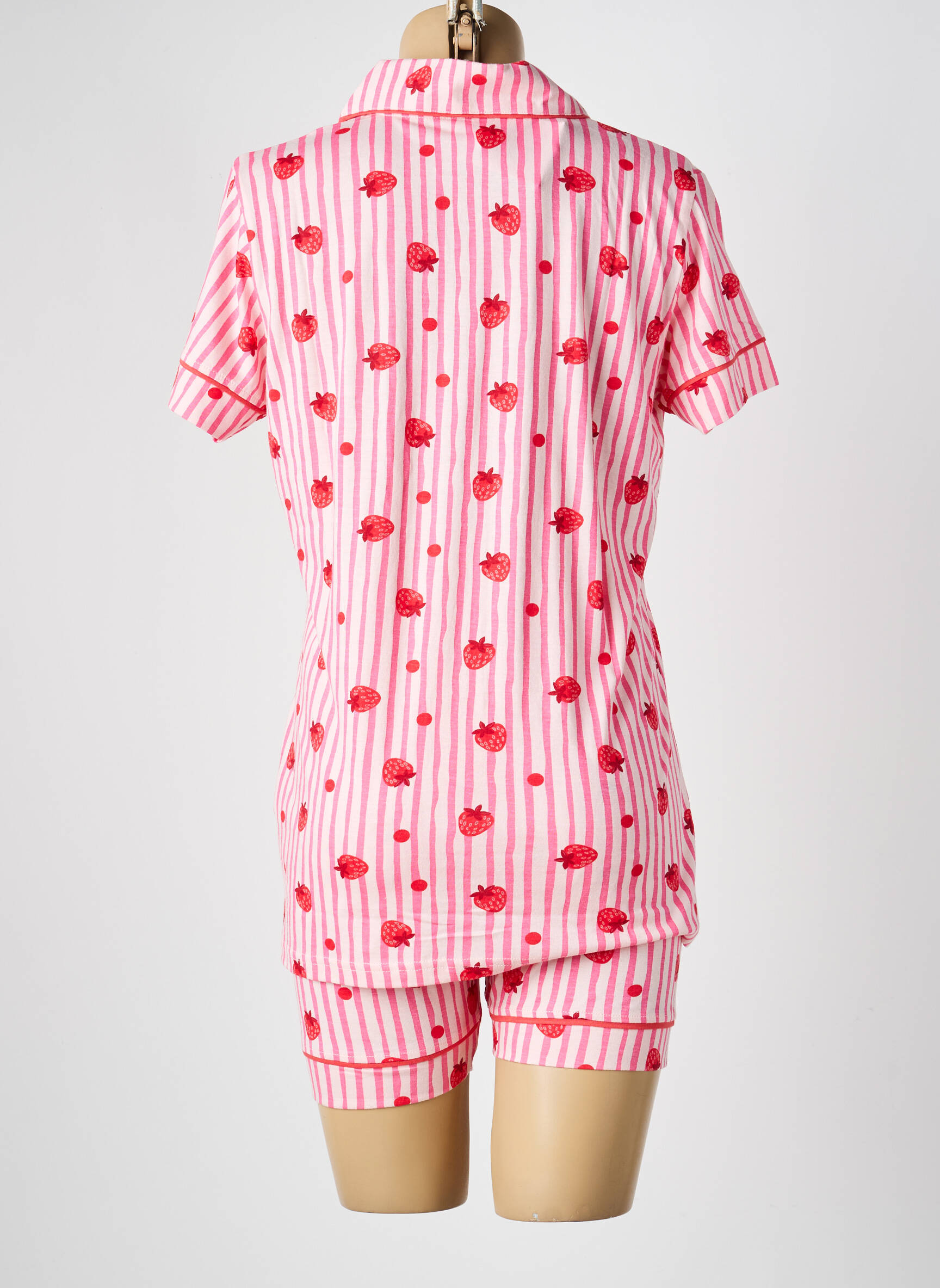 Pyjama manches courtes rose ROSE POMME femme