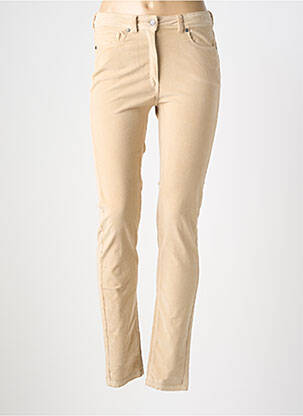 Pantalon slim poches beige SAINT JAMES femme