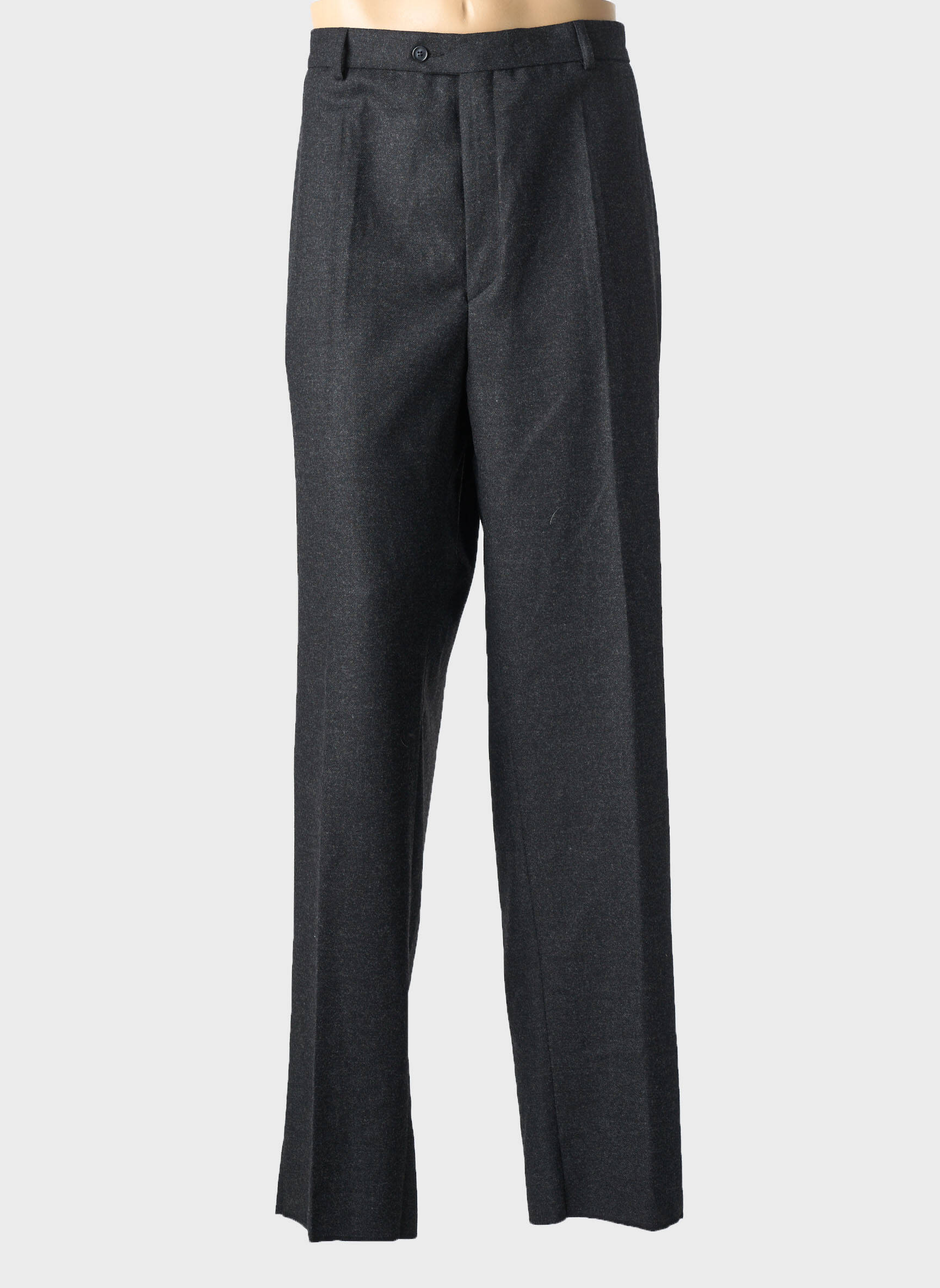Pantalon droit coupe droite gris WOOLMARK homme