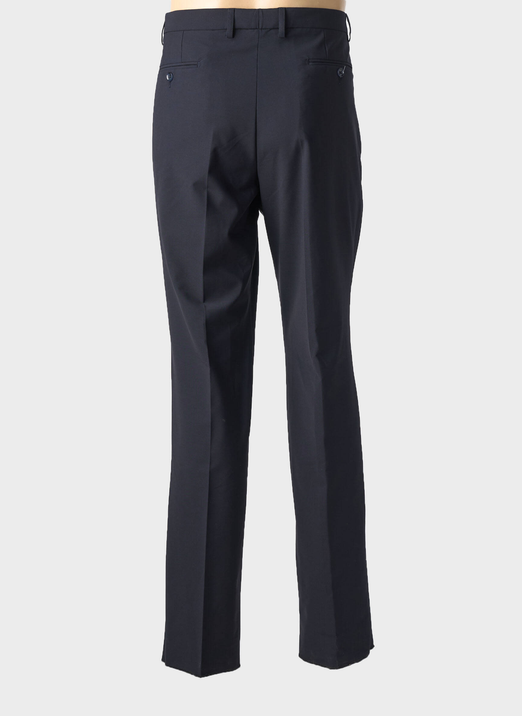 Pantalon droit coupe droite bleu NINO LORETTI homme