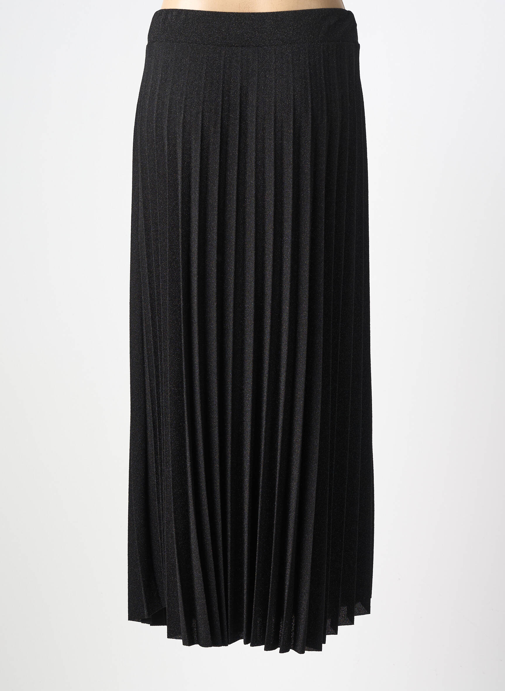 Jupe longue coupe fluide noir MY LILI femme