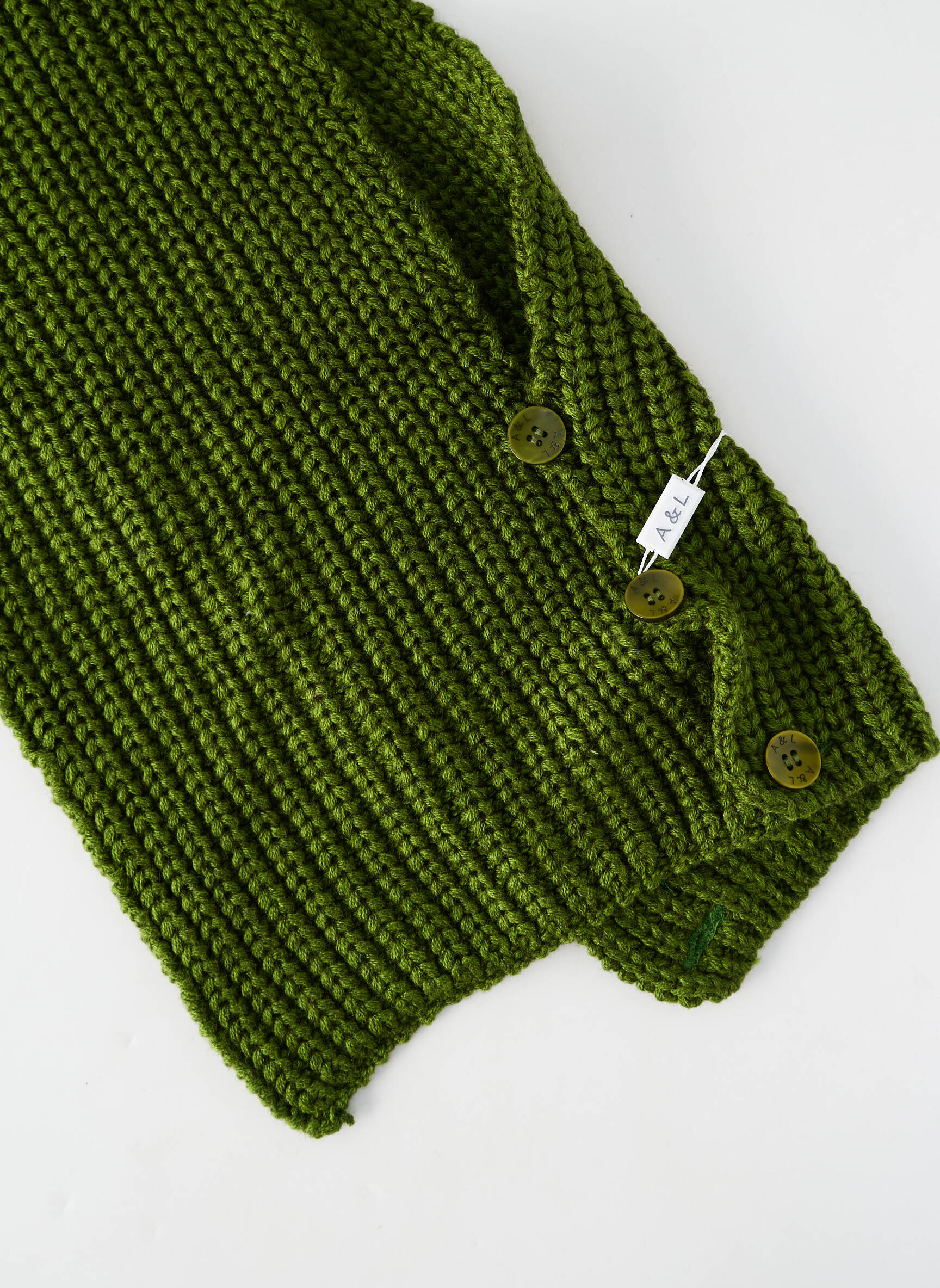 Echarpe stretch vert AGATHE & LOUISE femme