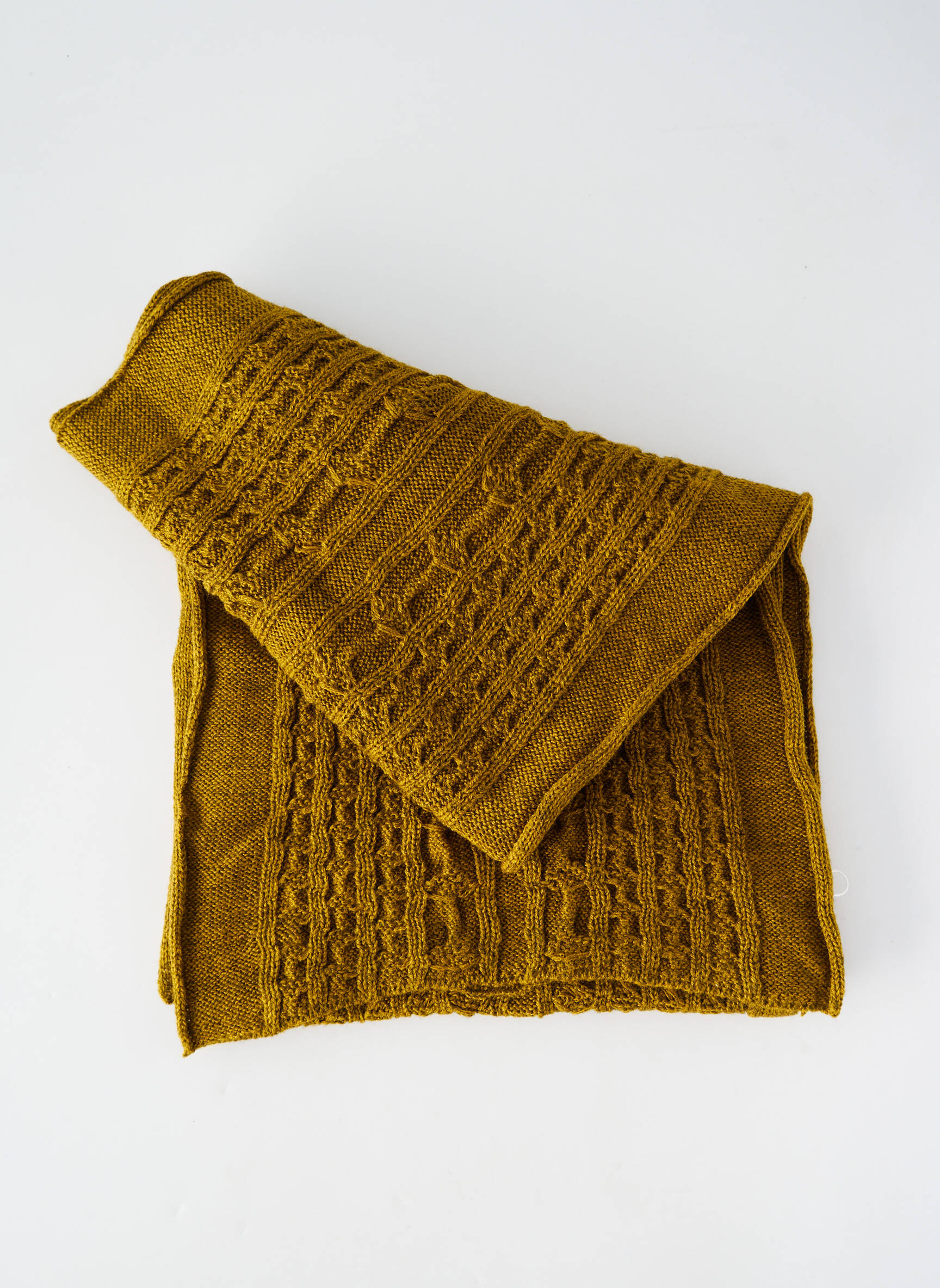 Foulard coutures renforcées jaune AGATHE & LOUISE femme