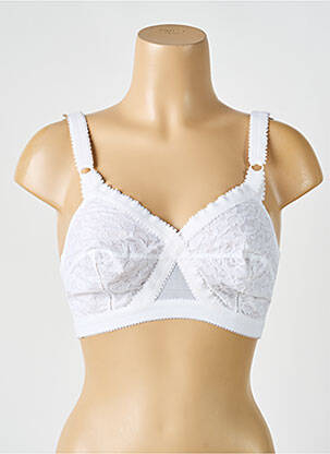Soutien-gorge sans armature haut soutien-gorge emboitant blanc PLAYTEX femme