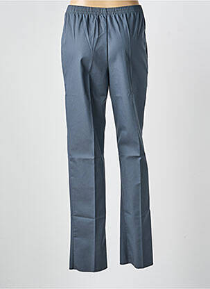 Pantalon droit taille élastique gris GEVANA femme