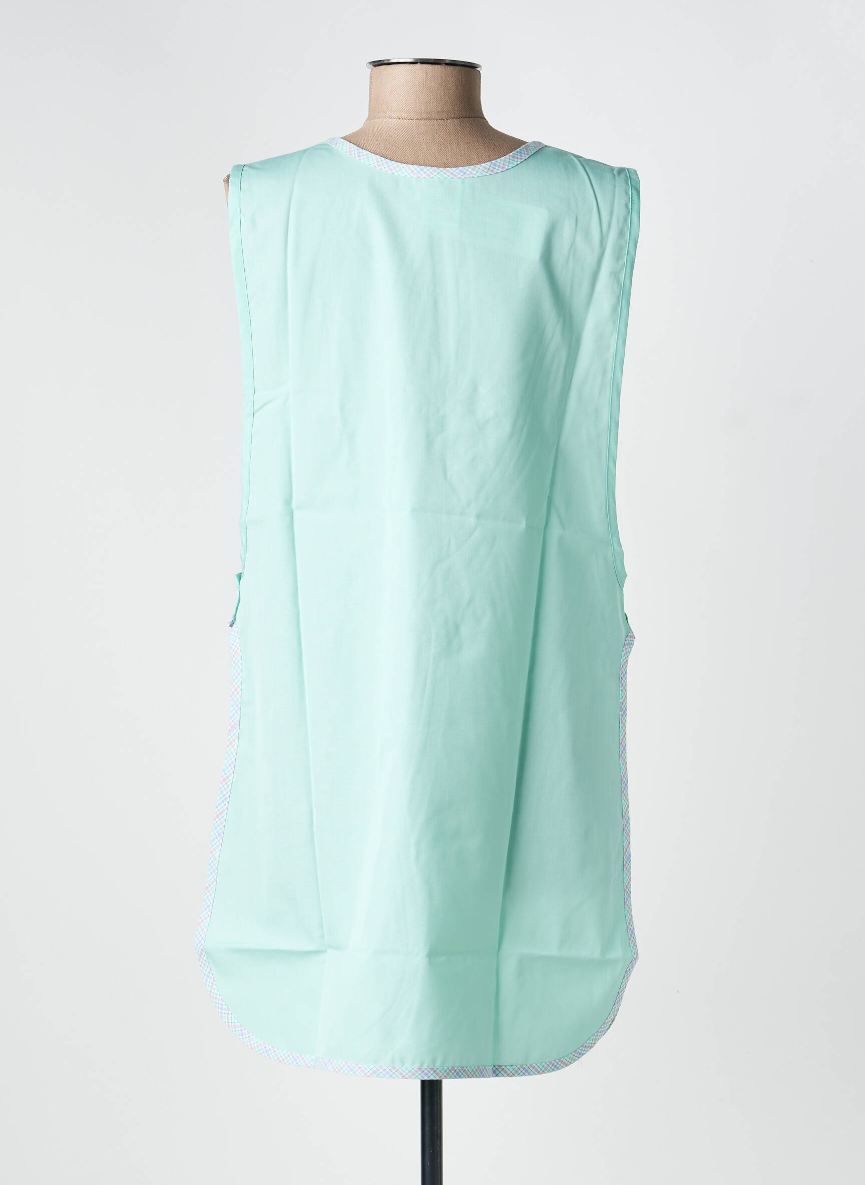 Tunique sans manche col rond vert IMPULSION femme