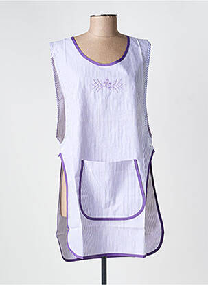 Tunique sans manche col rond violet IMPULSION femme