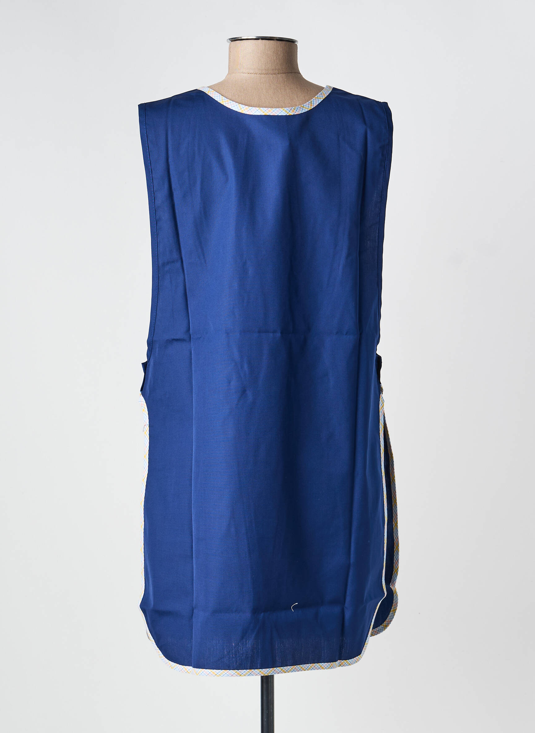 Tunique sans manche col rond bleu IMPULSION femme
