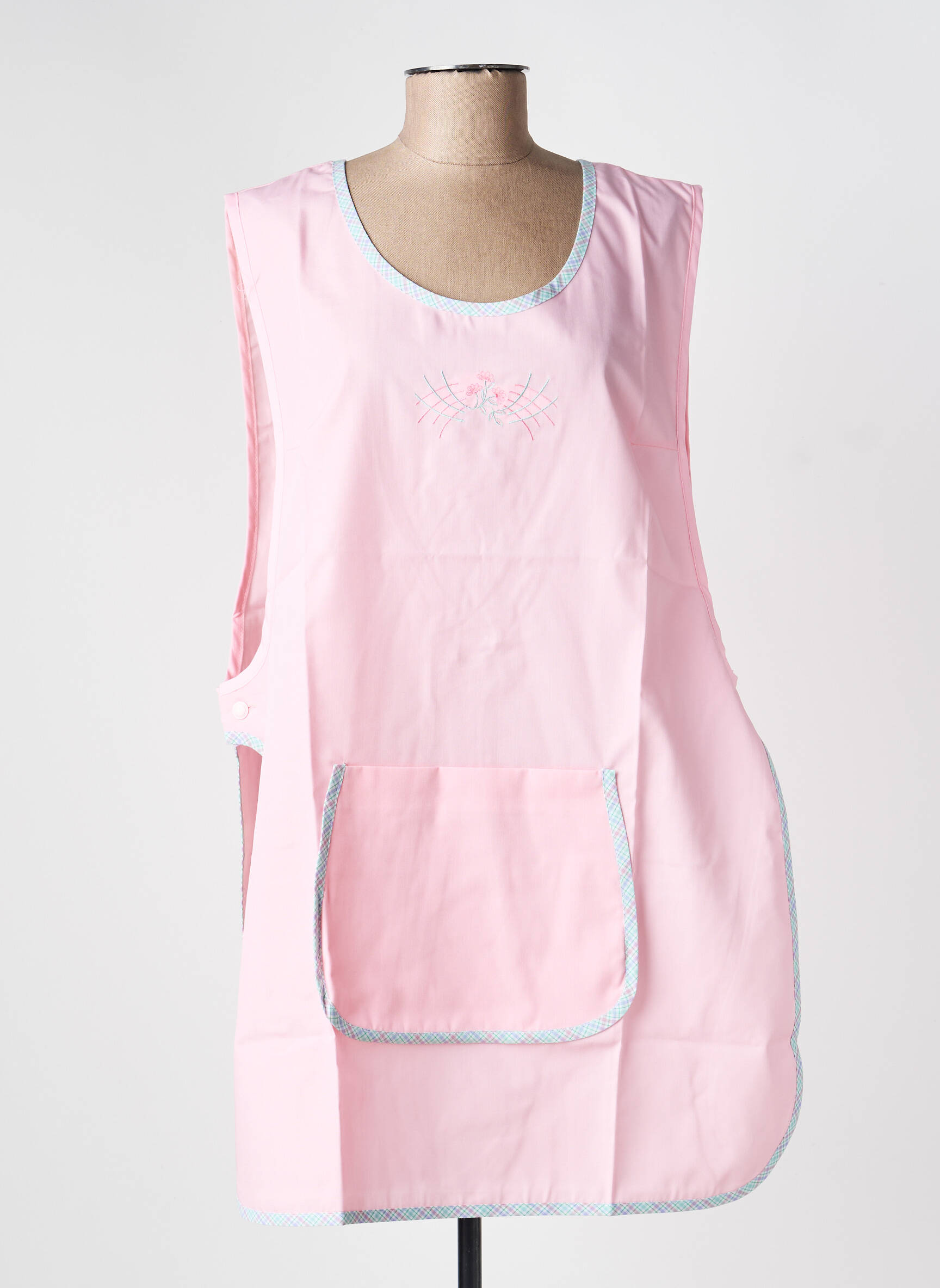 Tunique sans manche col rond rose IMPULSION femme