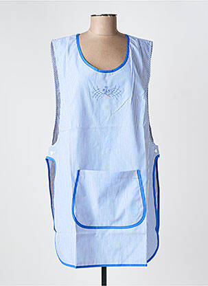 Tunique sans manche col rond bleu IMPULSION femme