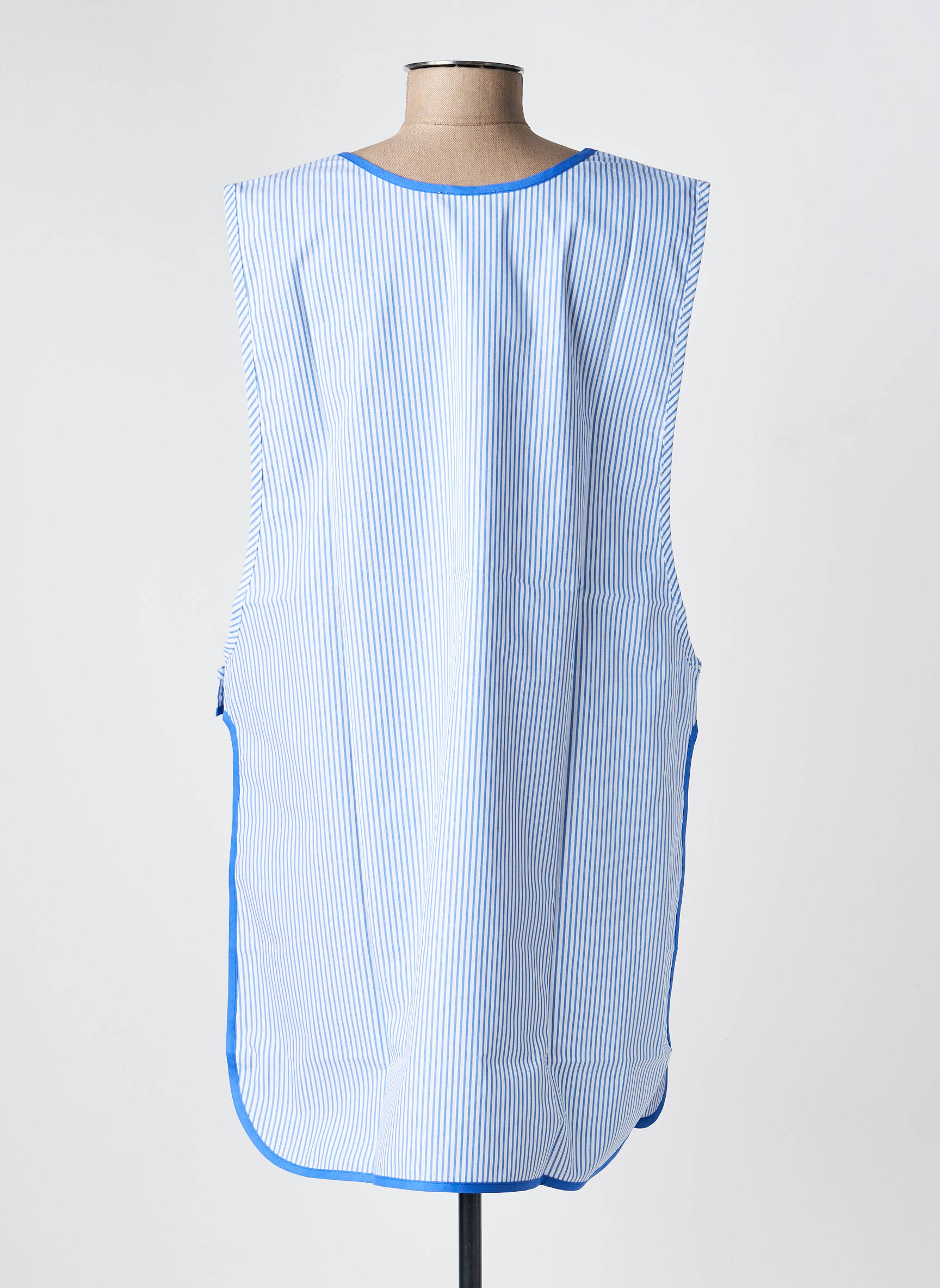 Tunique sans manche col rond bleu IMPULSION femme