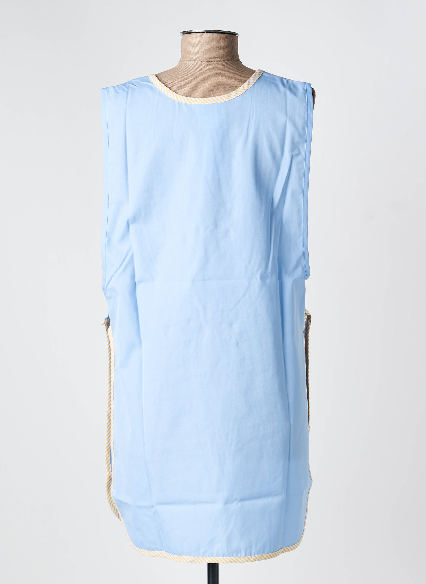 Tunique sans manche col rond bleu IMPULSION femme