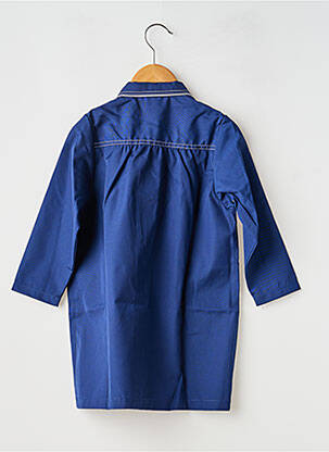 Chemise manches longues bleu GEVANA enfant