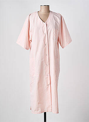 Chemise de nuit col v orange GEVANA femme