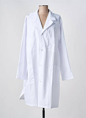 Veste casual col tailleur blanc GEVANA femme
