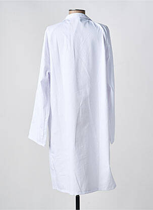 Veste casual col tailleur blanc GEVANA femme