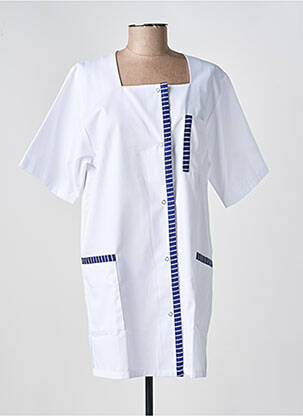 Chemise manches courtes blanc GEVANA femme