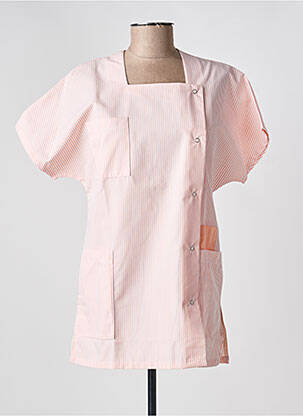 Blouse manches courtes orange GEVANA femme