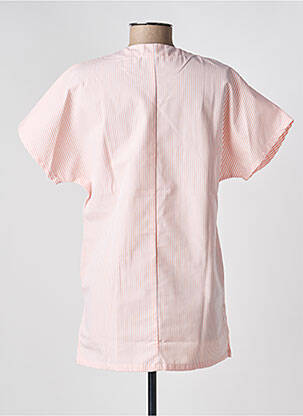 Blouse manches courtes orange GEVANA femme