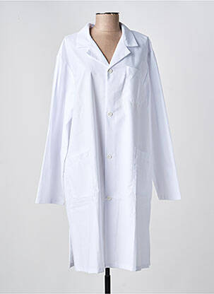Veste casual col tailleur blanc GEVANA femme