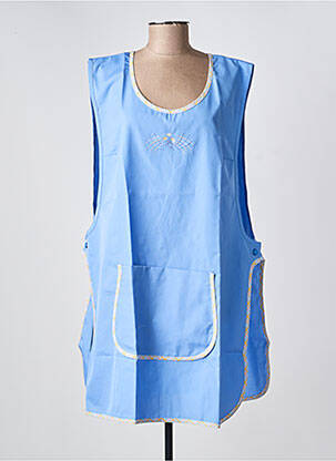 Tunique sans manche col rond bleu IMPULSION femme