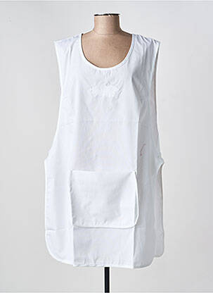 Tunique sans manche col rond blanc IMPULSION femme