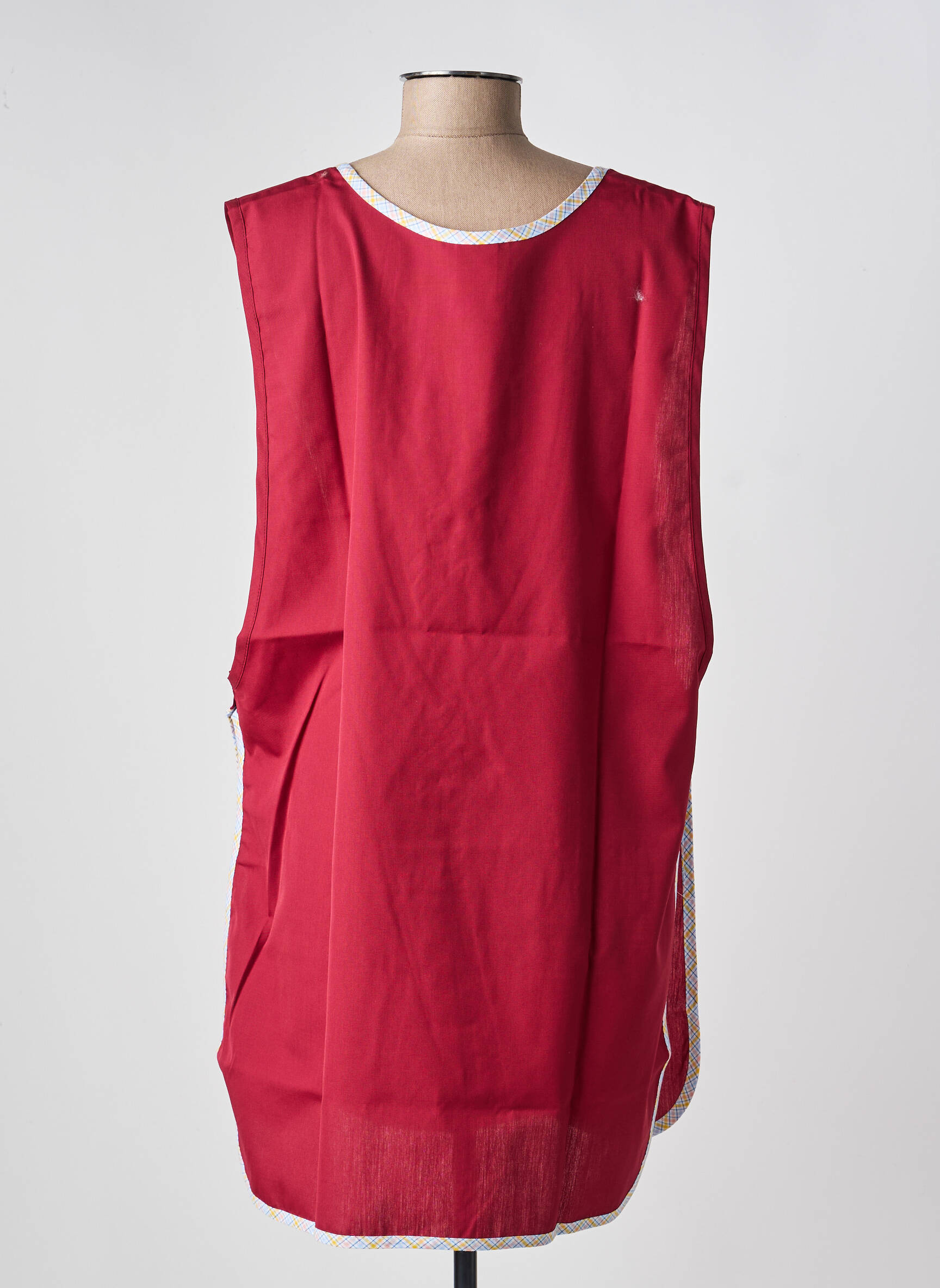Tunique sans manche col rond rouge IMPULSION femme
