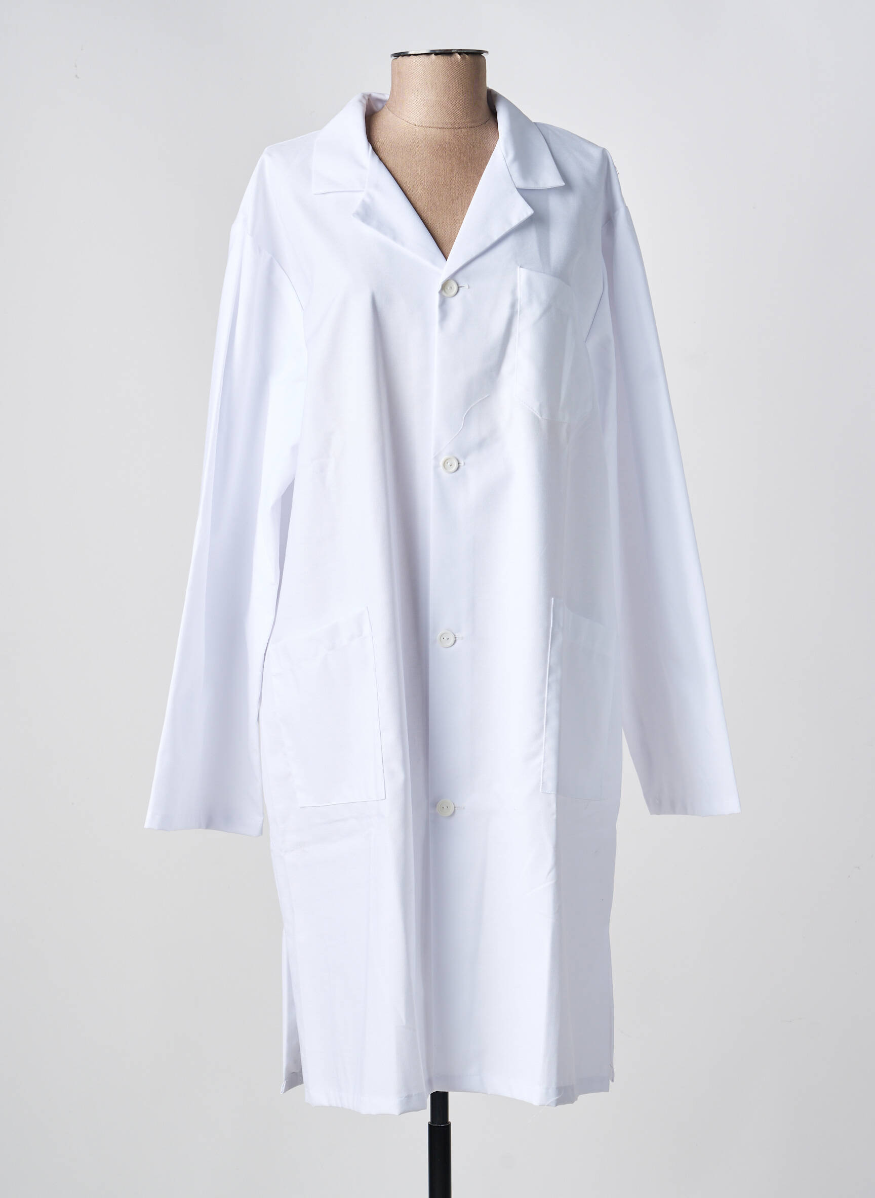 Veste casual col tailleur blanc GEVANA femme