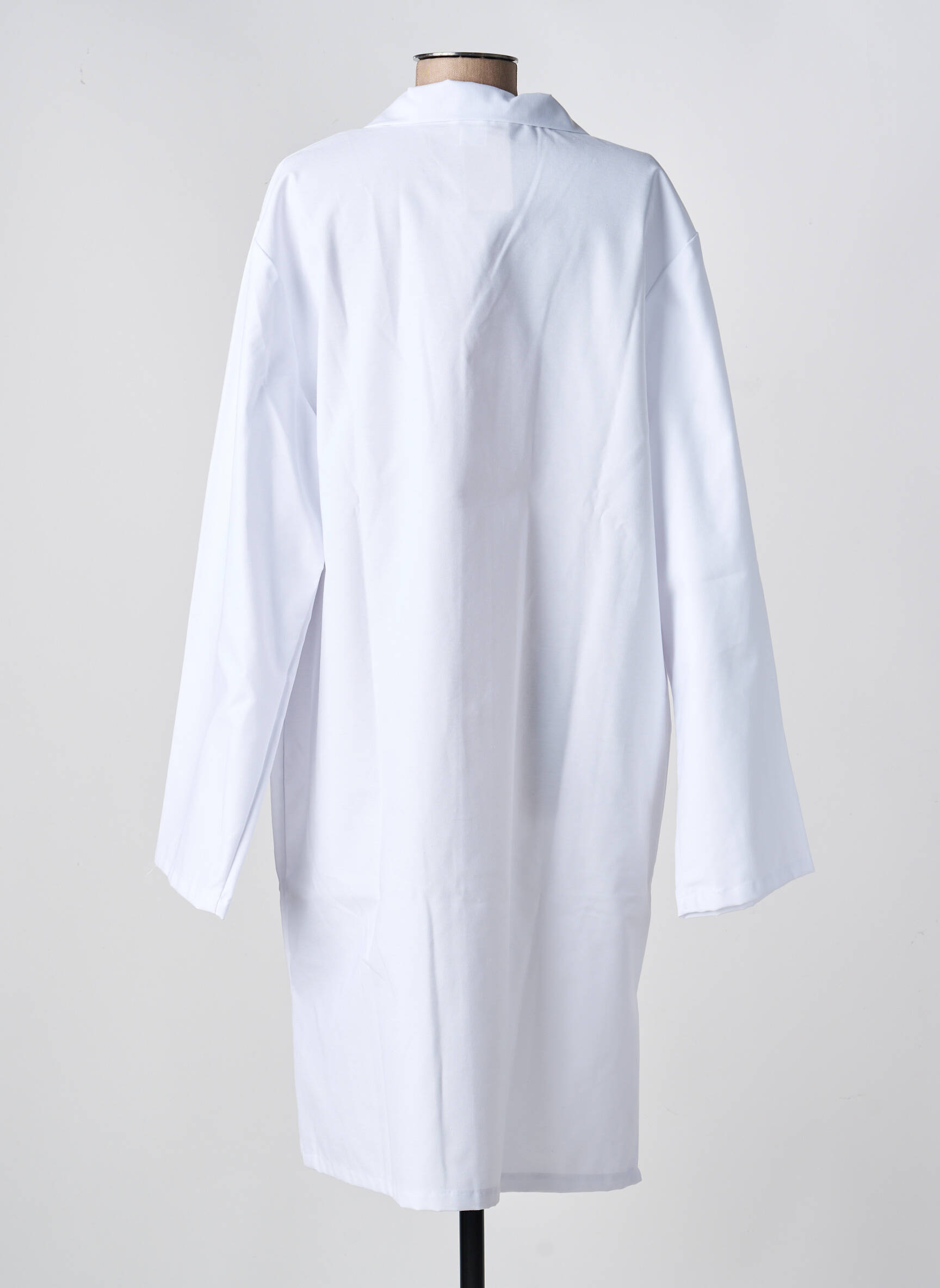 Veste casual col tailleur blanc GEVANA femme