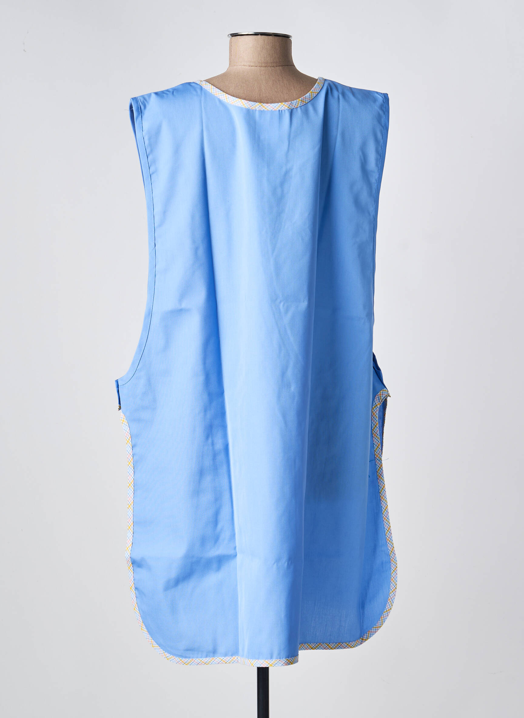 Tunique sans manche col rond bleu IMPULSION femme