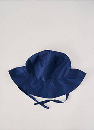 Chapeau fermeture liens à nouer bleu H&M garçon